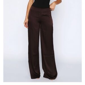 NWT White Fox Brown Women's Wide-Leg Pants